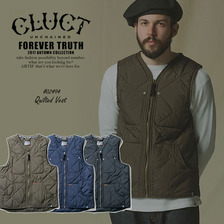 CLUCT QUILTED VEST 02494画像