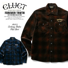 CLUCT CORDUROY SHADOW PLAID SHIRT 02513画像