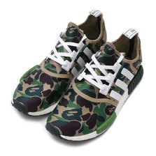 A BATHING APE &times; adidas NMD_R1 RUNNER PK PANTON/FTWWHT/FTWWHT BA7326画像