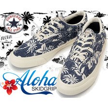 CONVERSE SKIDGRIP ALOHASHIRTS navy 32460915/1CK150画像