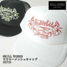 SKULL WORKS スワローメッシュキャップ 151715画像
