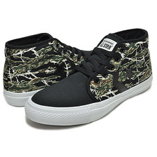 CONVERSE &times; X-LARGE CHEVRONSTAR CK BARBWIRECAMO MID olive/black 1CK141/32761414画像