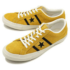 CONVERSE STAR & BARS SUEDE GOLD / BLACK 32350409/1CK883画像
