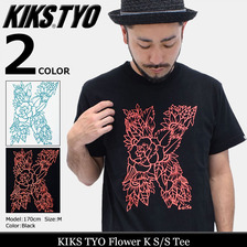 KIKS TYO Flower K S/S Tee KT1703T-10画像