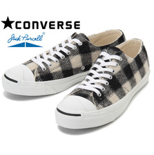 CONVERSE JACK PURCELL WOOLRICH wht/blk 32262470/1CJ925画像
