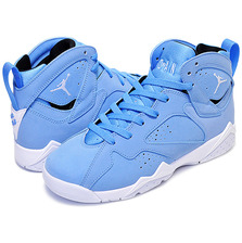 NIKE AIR JORDAN 7 RETRO BG "PANTONE" "UNIVERSITY BLUE" university blue/white-white 304774-400画像