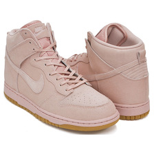 NIKE WMNS DUNK HI PRM PINK OXFORD / PINK OXFORD 881232-600画像