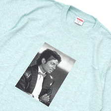 Supreme Michael Jackson Tee HEATHER TURQUOISE画像