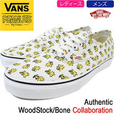 VANS &times; PEANUTS Authentic WoodStock/Bone VN-0A38EMOQZ画像