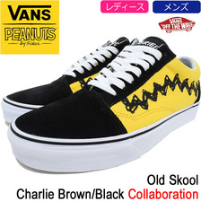 VANS × PEANUTS Old Skool Charlie Brown/Black VN-0A38G1OHJ画像