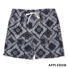 APPLEBUM Paisley Swim Pants NAVY画像
