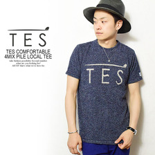 The Endless Summer TES COMFORTABLE 4MIX PILE LOGO TEE TR-7574350画像