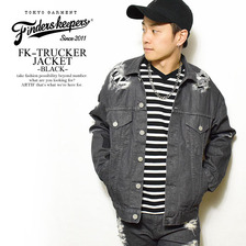 FINDERS KEEPERS FK-TRUCKER JKT -BLACK- 40712505B画像