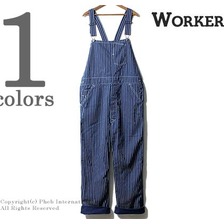 Workers Overall, Indigo Discharge Print, Double Dot画像