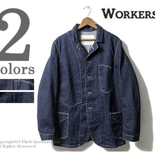 Workers Lot 200, Sack Coat, Cotton Linen Denim画像
