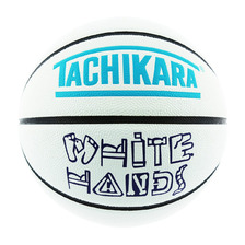 TACHIKARA WHITE HANDS -GRAPE- WHITE/TURQUOISE BLUE/PURPLE SB7-215画像