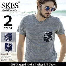 PROJECT SR'ES Rugged Aloha Pocket S/S Crew KNT01302画像
