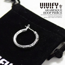 VIVIFY ARASBESQUE HOOP PIERCE VFP-147画像