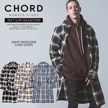 CHORD NUMBER EIGHT DROP SHOULDER LONG GOWN N8M1G5-SH02画像