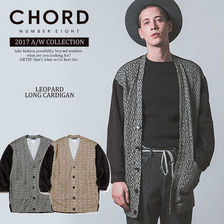 CHORD NUMBER EIGHT LEOPARD LONG CARDIGAN N8M1G5-CS04画像