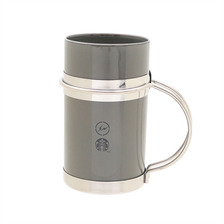 STARBUCKS &times; Fragment Design ステンレス ハンドル付きマグ 237ml GRAY画像