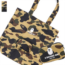 A BATHING APE 1ST CAMO PACKABLE TOTE BAG 1D20-182-136画像