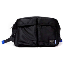 adidas 2WAY WAIST/SHOULDER BAG "adidas Originals" "LIMITED EDITION for CONSORTIUM" BLK/BLU/WHT&times; PORTER CI5716画像