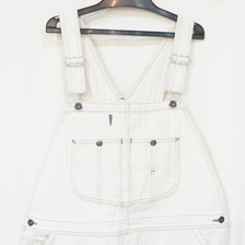 SAMURAI JEANS SMOVAL17 15OZキナリヘリンボンオーバーオール画像