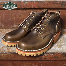 NICKS BOOTS HNW Last 4inch OXFORD クロームエクセル オリーブ画像