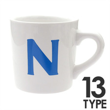 Ron Herman Alphabet MUG WHITExBLUE アルファベットN-Z画像