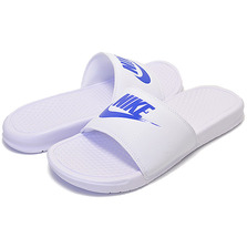 NIKE BENASSI JDI white/varsity royal-whtite 343880-102画像