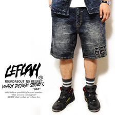 LEFLAH WASH DENIM SHORTS -BLUE- LEFSP06-1705SSI画像