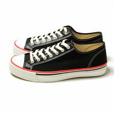 WAREHOUSE Lot 3200 LOW CUT CANVAS SNEAKER BLK画像