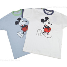TOYS McCOY McHILL SPORTS WEAR RINGER TEE COLOR HEATHER "MICKEY MOUSE" TMC1750画像