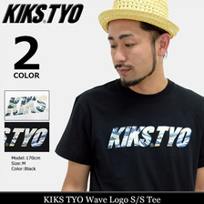 KIKS TYO Wave Logo S/S Tee KT1703SPT-T02画像