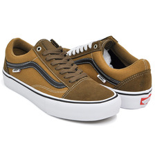 VANS OLD SKOOL PRO (TWO-TONE) TEAK / MEDAL BRONZE VN000ZD4OJF画像