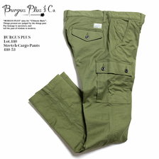 BURGUS PLUS Lot.440 Stretch Cargo Pants 440-53画像