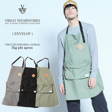 VIRGO WEARWORKS &times; NOMAD Big pkt apron VG-CB-69画像