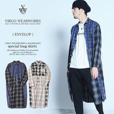 VIRGO WEARWORKS &times; MACKDADDY special long shirts VG-CB-65画像