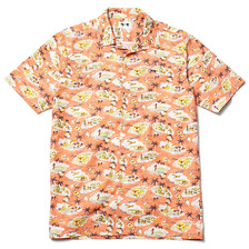 MINOS SS ALOHA ISLAND SHIRT (PINK) MNQ3-SH03画像