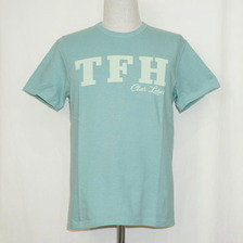 THE FLAT HEAD Club Label CREW NECK T-SHIRT CL-TS002画像