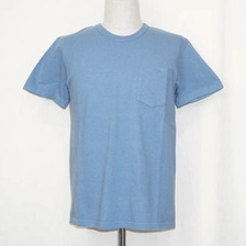 THE FLAT HEAD Club Label CREW NECK T-SHIRT CL-TS001画像