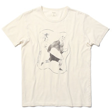 Peanuts&Co &times; SCUMBOY T-SHIRTS "SCUM BORDER" (WHITE)画像