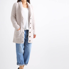 Barefoot Dreams 558 Long Cardigan Without Embroidery画像
