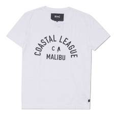 RHC Ron Herman COASTAL LEAGUE CA TEE WHITE画像