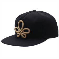 Bianca Chandon Vintage Applique Hat 2 BLACK画像