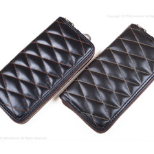 TOYS McCOY LEATHER QUILTED LONG WALLET TMA1715画像