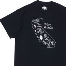 PARADIS3 Welcome to Paradise Tee BLACK画像