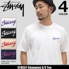 STUSSY Champion S/S Tee 1904064画像