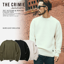 CRIMIE ROPE KNIT SWEATER C1G5-KN01画像